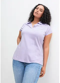 Shirt met open polokraag, bonprix