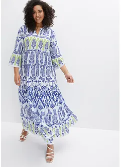 Maxi jurk van soepel vallende viscose, bonprix