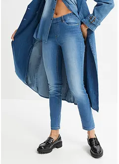 Skinny jegging mid waist met comfortband, bonprix