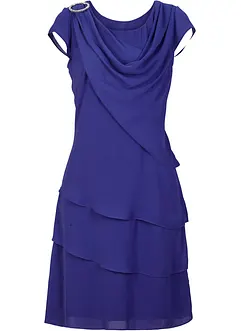 Chiffon jurk in layerlook, bonprix