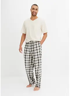Pyjama van biologisch katoen (2-dlg.), bonprix
