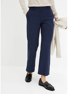 Pantalon met krijtstrepen, bonprix