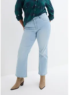 Wide leg jeans met high waist, bonprix