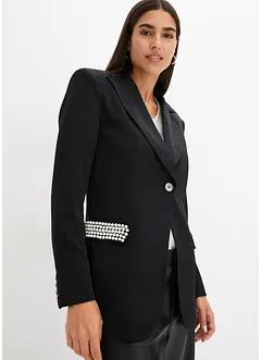 Blazer met kralen, bonprix