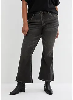 Flared jeans met high waist, bonprix