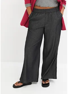 Wide leg jeans met high waist, bonprix