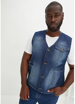 Jeans gilet van biologisch katoen, regular fit, bonprix