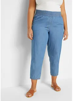 High waist mom jeans van biologisch katoen, bonprix