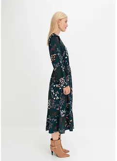 Gedessineerde midi jurk, bonprix