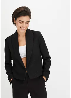 Korte bouclé blazer, bonprix