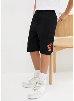 Jongens sweat bermuda van biologisch katoen, bonprix