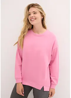 Oversized sweater met splitten, bonprix