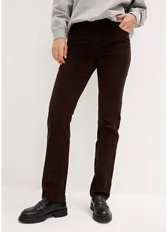 Stretch corduroy broek, straight, bonprix