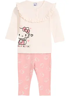 Baby Hello Kitty longsleeve en legging (2-dlg. set), bonprix