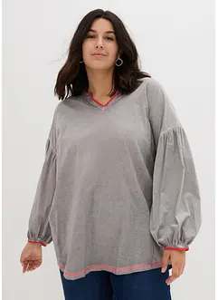 Tuniek van materiaalmix, bonprix