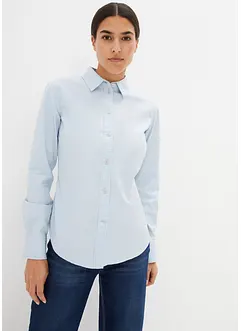 Essential Oxford blouse, slim fit, bonprix