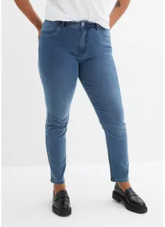 Slim fit thermojeans met high waist, bonprix