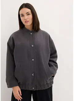 Oversized jas in wollen look, bonprix