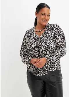 Gedessineerde blouse, bonprix