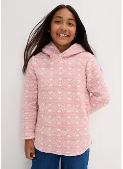 Meisjes fleece hoodie, bonprix