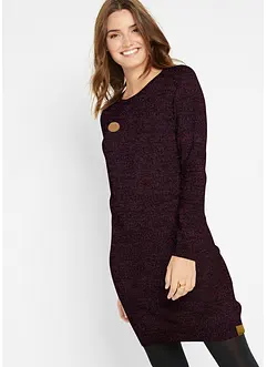 Getailleerde jurk van fijne knitwear, bonprix