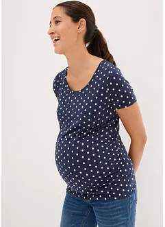 Zwangerschapsshirt (set van 2) met biologisch katoen, bonprix