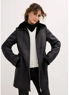 Imitatie lammy coat, bonprix