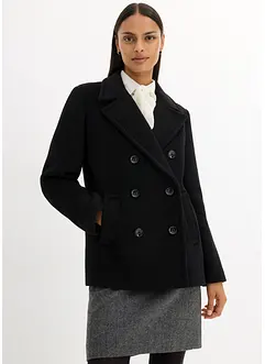 Peacoat van wolmix, bonprix