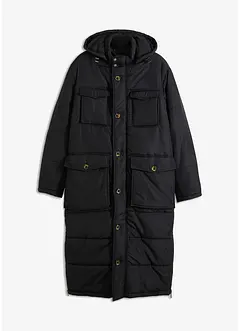 Lange parka met afneembare capuchon, bonprix