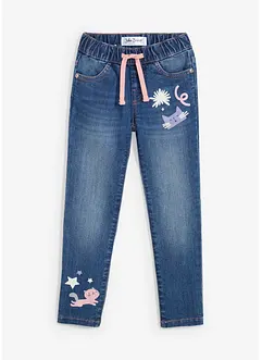 Meisjes jeans, regular fit, bonprix