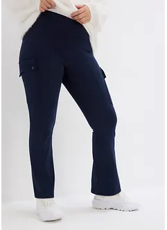 Outdoor thermo legging met cargozakken, loopt wijd uit, bonprix