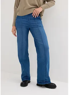 Flared jeans met high waist en comfortband, bonprix