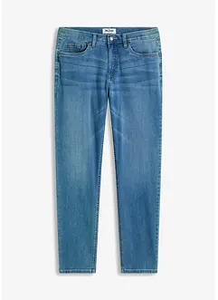 Regular fit stretch jeans, tapered, bonprix