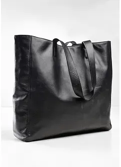 Leren XXL shopper, bonprix