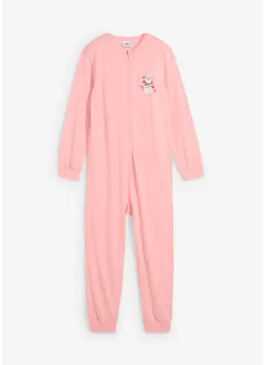 Meisjes pyjama onesie van biologisch katoen, bonprix