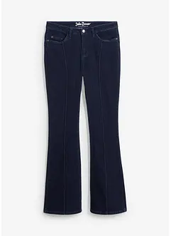 Corrigerende flared jeans met mid waist, bonprix