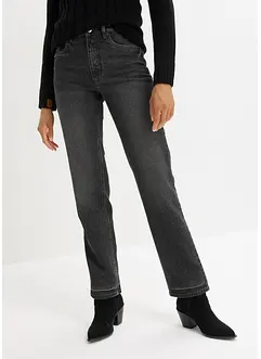 Straight jeans met high waist, bonprix