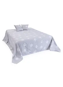 Plaid met maritiem design, bonprix