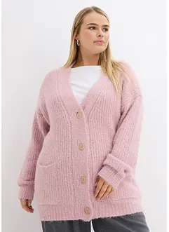 Vest van fluffy knitwear, bonprix