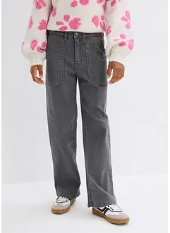 Meisjes stretch jeans, bootcut, bonprix