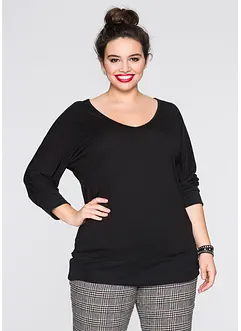 Oversized shirt van soepelvallend viscose, bonprix