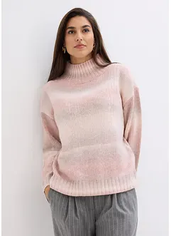 Trui met kleurverloop en pailletten, bonprix