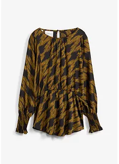 Satijnen oversized tuniek, bonprix