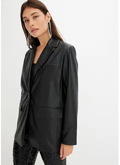 Imitatieleren blazer, bonprix