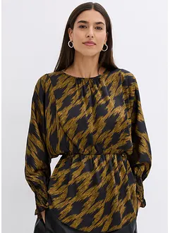 Satijnen oversized tuniek, bonprix