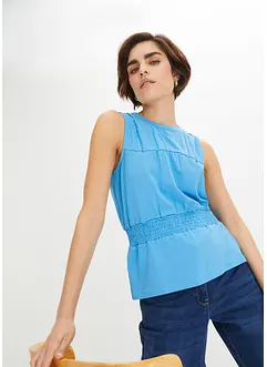 Shirt met smokdetail, bonprix