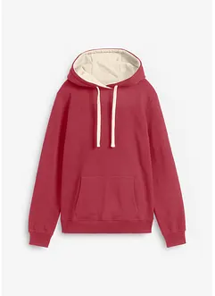 Hoodie met contrastdetails van biologisch katoen, bonprix