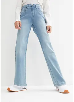 Bootcut meisjes jeans, mid waist, bonprix
