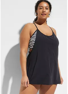 Lange tankini (2-dlg. set) in layerlook, bonprix