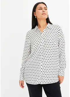 Blouse van fijne satijn, bonprix